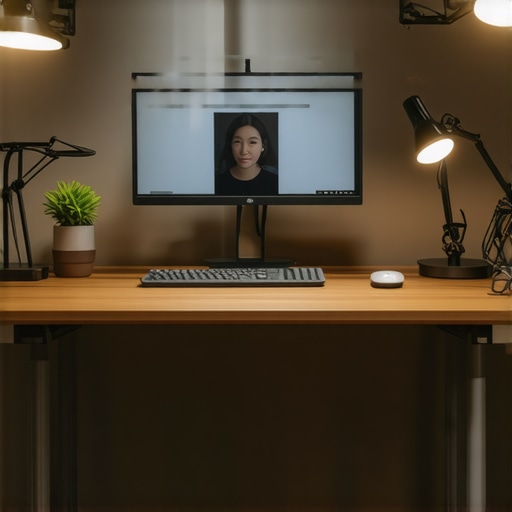 4 Desk Light Positions to Stop Shadows on 2026 Video Calls