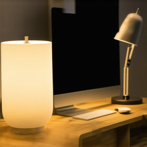3 Desk Lamp Positions That Actually Stop Screen Glare