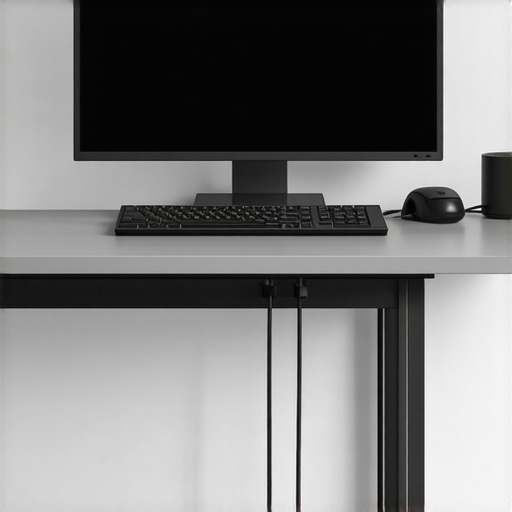 How to Hide Floating Desk Cables Without Looking Messy
