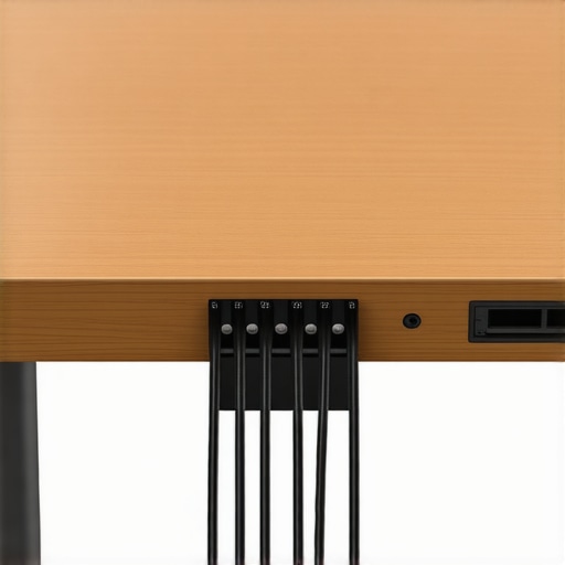 How to Route Cables Through a Desk Hole Without the Messy Tangling