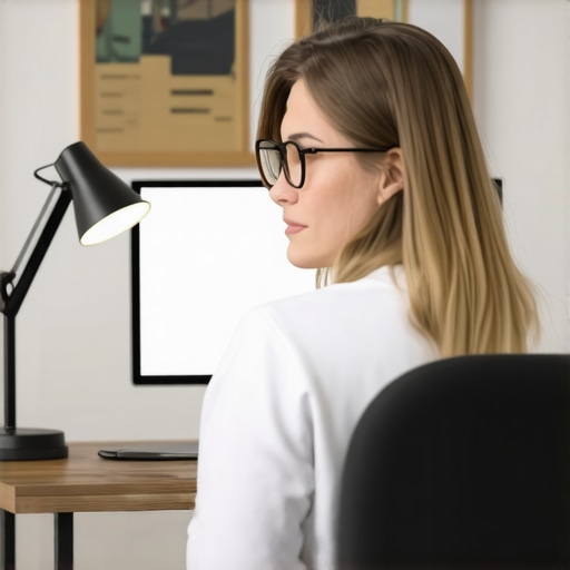 How to Stop Your Desk Lamp From Reflecting in Your Glasses During Video Calls