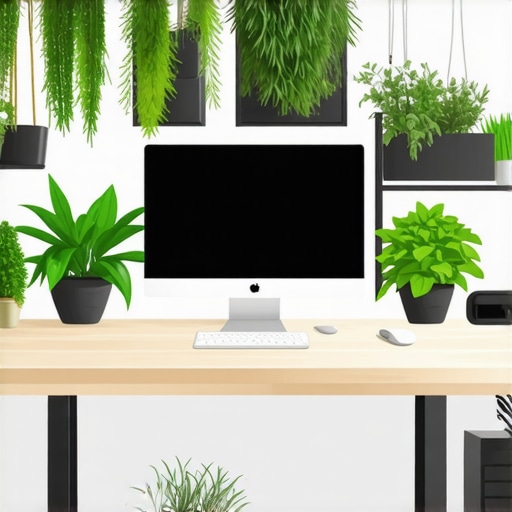 How to Style Your Desk Plants Without Taking Up Space