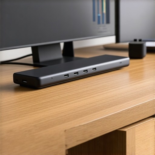 How to Use Command Strips to Mount Your USB Hub Under the Desk
