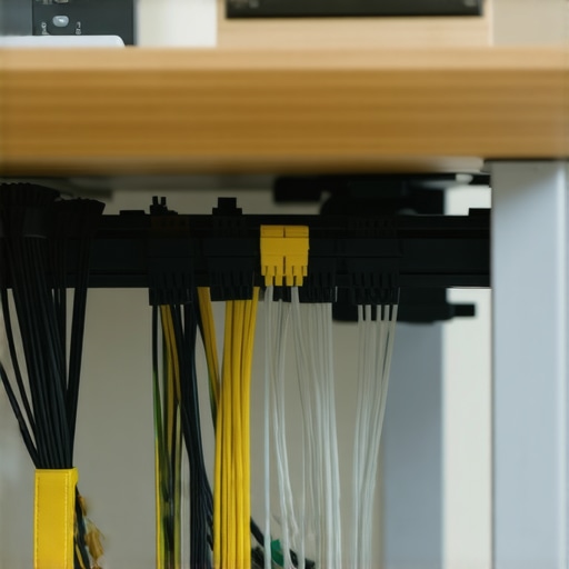 Stop Using Tape to Secure Your Under-Desk Cables