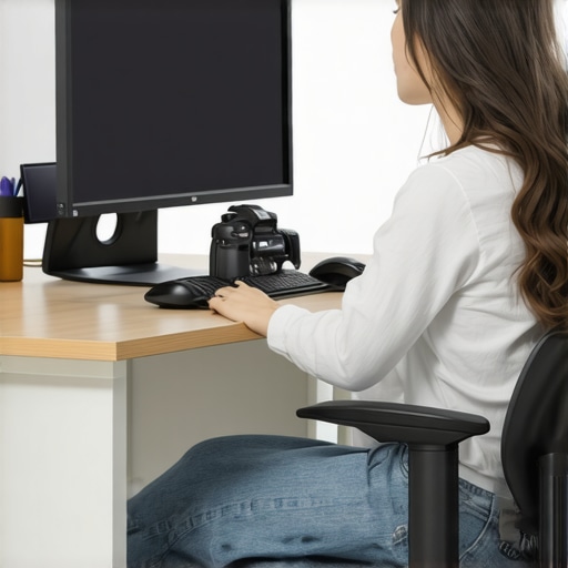 The Best Position for Your Web-Cam to Avoid Neck Strain