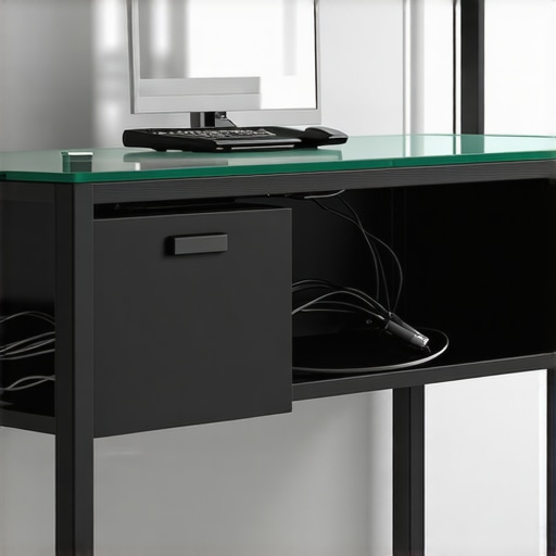 The Best Way to Hide Cables Under a Glass Top Desk