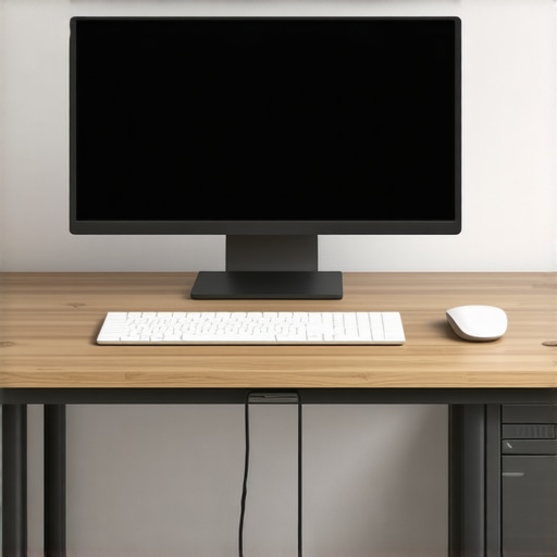 The Best Way to Manage Cables for a Sit-Stand Transition