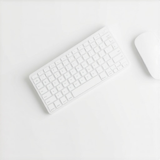 The Secret to Keeping a White Desk Mat Clean for More Than a Week