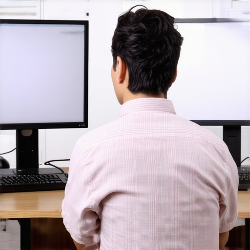 Why Your Dual Monitor Setup Is Destroying Your Neck
