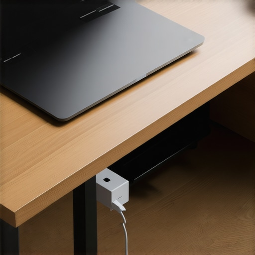 3 Simple Ways to Hide Your Laptop Power Brick Under Your Desk