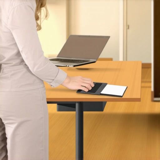 A Simple Fix for Wobbly Standing Desks on Hardwood Floors