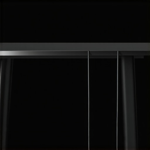 How to Hide Thick Power Cables Behind a Thin Desk Leg