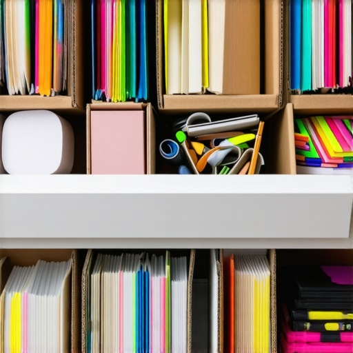 How to Organize Your Desk Drawer Using Only Recycled Boxes