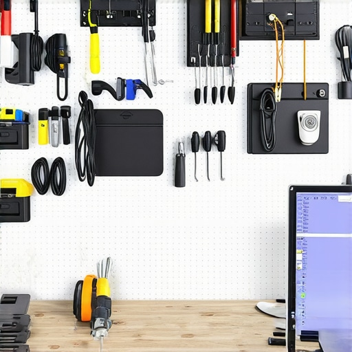 How to Use a Pegboard to Clear Your Desk Surface Completely