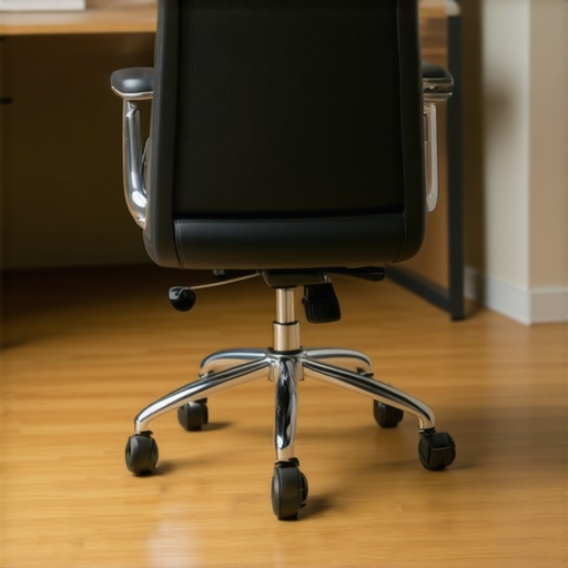 How to stop your desk chair from scratching hardwood floors