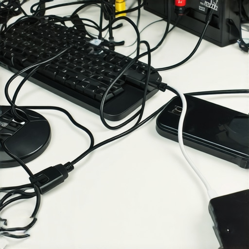 The 5-Minute Cable Tidy Up for People Who Hate Organization