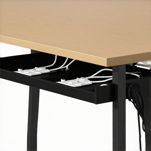The Best Cable Management Tray for Desks Without a Back Panel
