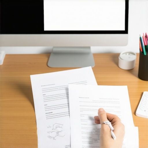 The Best Lighting Angle for Reading Paper Documents at Your Desk