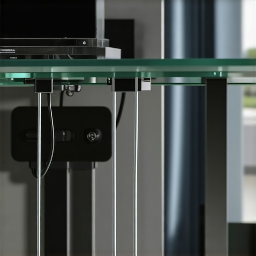 The Best Way to Hide a Power Strip Under a Glass Desk