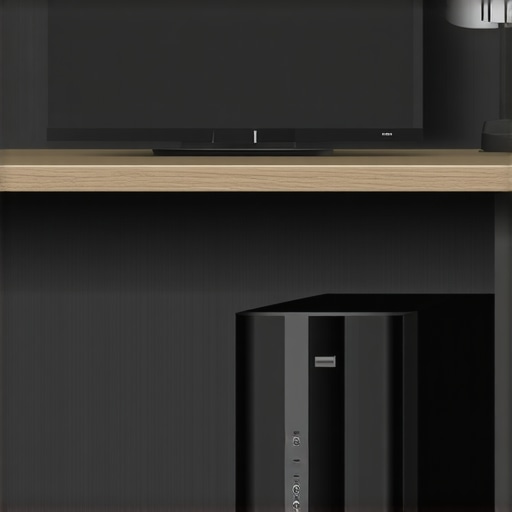 The Only Way to Hide a Massive Power Brick Under a Minimalist Desk