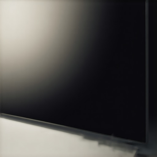 The Only Way to Light a Glossy Screen Without Seeing Every Bulb