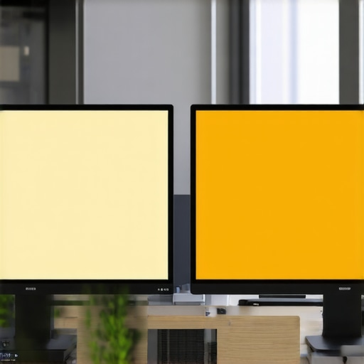 The Reason Your Second Monitor Screen Looks Yellow Compared to Your First