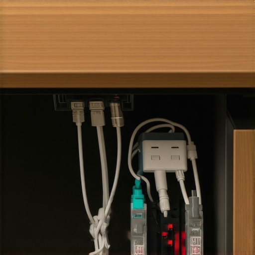 The Secret to Hiding Messy Power Bricks Under Your Desk