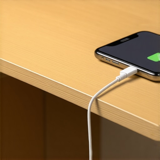 The Simple Trick for Keeping Your Phone Cable From Falling Behind Your Desk