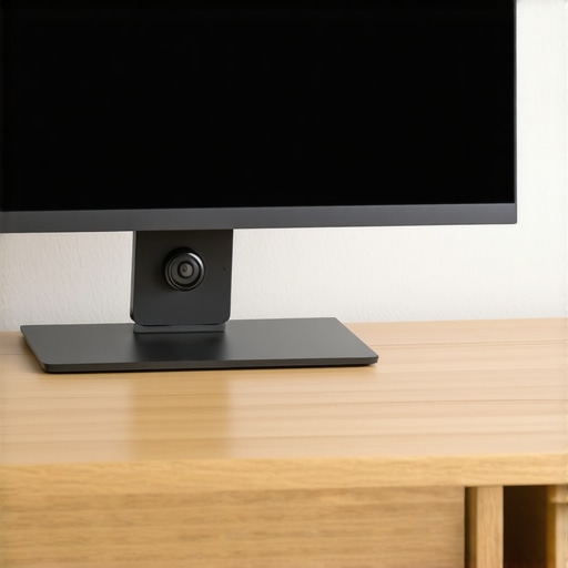 The Trick to Balancing a Webcam on an Ultra-Thin Monitor