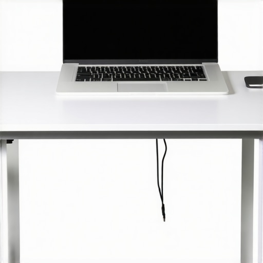 The Trick to Hiding Every Single Cable on a Minimalist Standing Desk