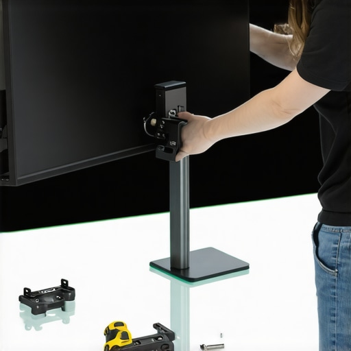 The Trick to Mounting a Monitor Arm on a Glass Tabletop
