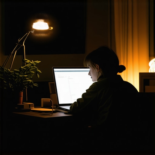The best lighting temperature for late night deep work