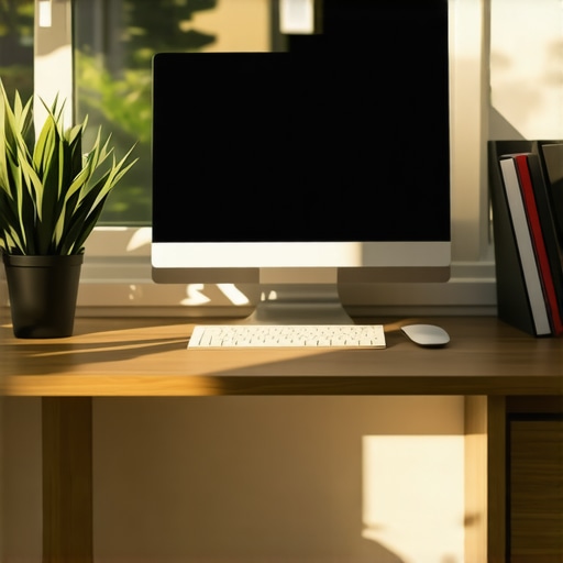 The best way to angle your desk to avoid window glare