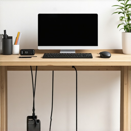 Where to Hide Your Power Strip When You Don't Have a Cable Tray