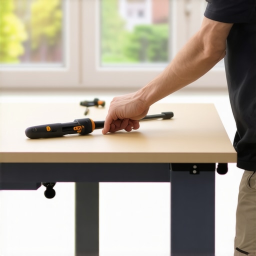 How to Fix a Wobbly Standing Desk at its Maximum Height