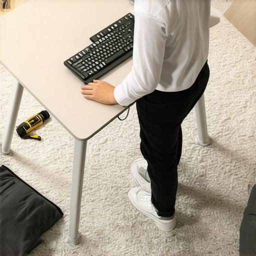 How to Fix an Unstable Standing Desk on Thick Carpet