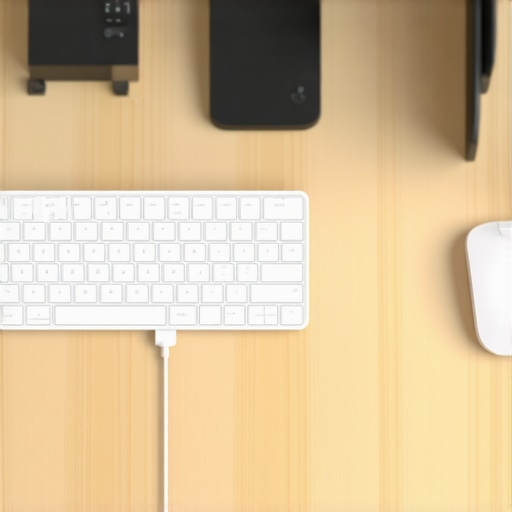 How to Hide Your Keyboard Cable Without Drilling Your Desk