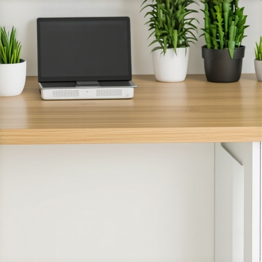 How to Hide Your Router Inside a Desk Setup Decoratively