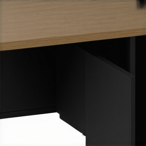 How to Hide a Large Power Brick Under a Thin Desk