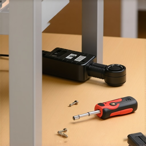 How to Mount a Surge Protector to a Metal Desk Leg