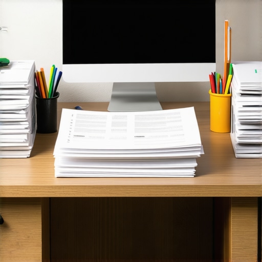 How to Organize Your Desk if You Are a Paper-Heavy Worker