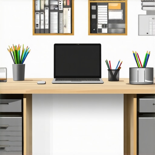 How to Organize a Desk with Zero Drawers Without Using Bins
