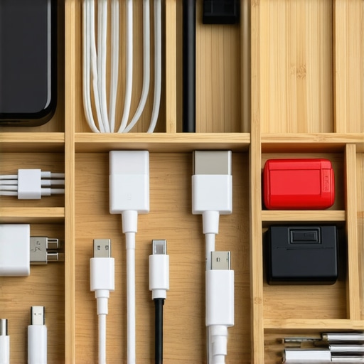 How to Organize a Tech Drawer Without Plastic Dividers