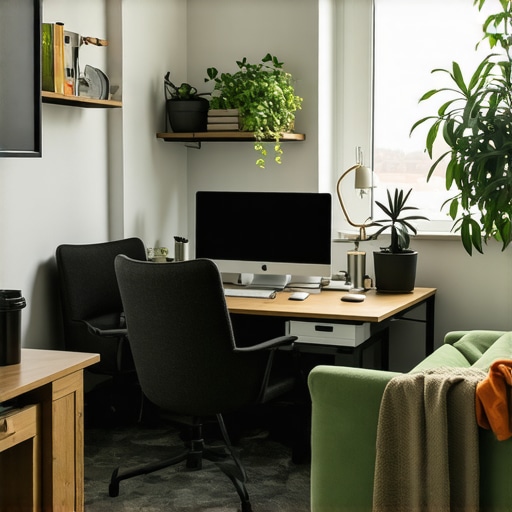 How to Set Up a Productive Workspace in a Shared Living Room