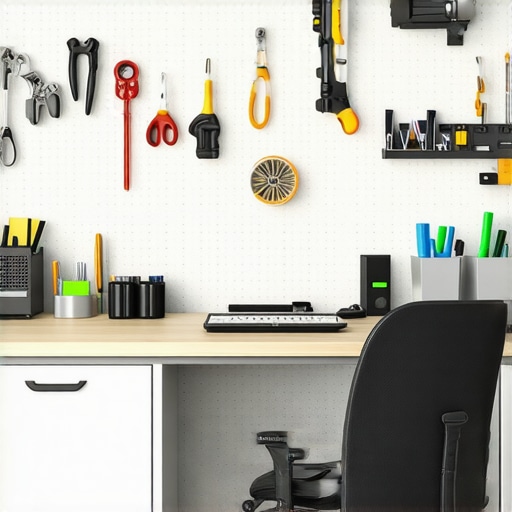 How to Style Your Desk Pegboard for a Cleaner Look
