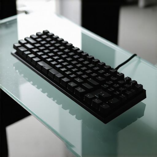 How to stop your mechanical keyboard from sliding on a glass desk