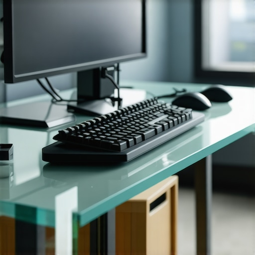 The Best Way to Manage Cables on a Glass Top Desk