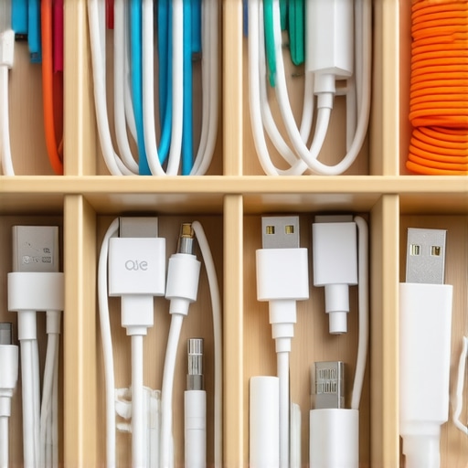 The Best Way to Organize Your Messy Drawer of Random USB Cables