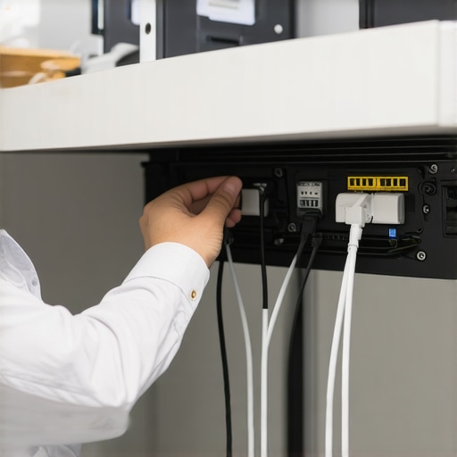 The Correct Way to Use Command Strips for Under-Desk Cable Management