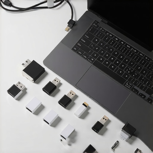 The Easiest Way to Organize a Bundle of Laptop Dongles